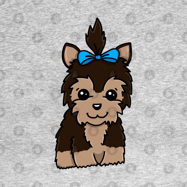 Chibi Yorkie (Small Design) by Aeriskate